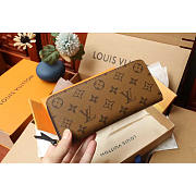 Louis Vuitton LV Clémence Wallet Monogram Reverse 20 x 9 x 2 cm - 1
