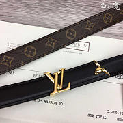 Louis Vuitton LV Pretty LV 20mm Reversible Belt  - 5