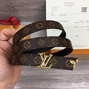Louis Vuitton LV Pretty LV 20mm Reversible Belt  - 2