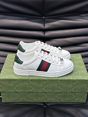 Gucci Women's ACE Sneaker With Web White - 1