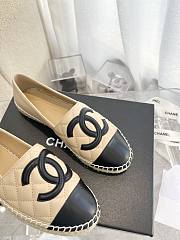 Chanel Espadrilles Beige Black - 3