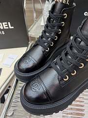 Chanel Black Ankle Boots - 5