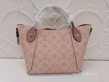 Louis Vuitton LV Tote Hina Monogram PM Pink 23x21x13cm
