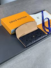 Louis Vuitton LV Wallet Emilie Black 19 x 10 x 2 cm - 3
