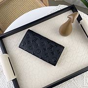 Louis Vuitton LV Wallet Monogram Black Sarah 19 x 10.5 x 2 cm - 2