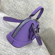 Louis Vuitton LV Nano Alma Purple 18 x 12 x 8 cm - 4