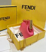 Fendi Nano First Charm Pink Nappa Leather 11.5x5.5x10cm - 5