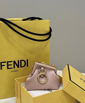 Fendi Nano First Charm Light Pink 11.5x5.5x10cm