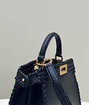 Fendi Peekaboo Black Matching Threading Small 27x21x11cm - 4