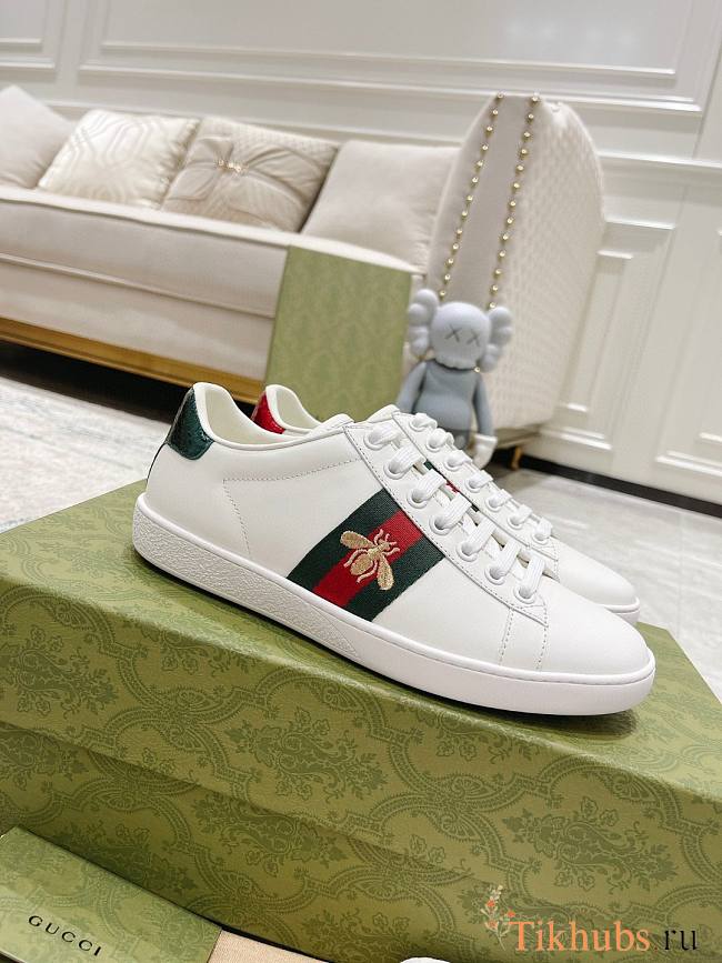 Gucci Women's ACE Sneaker With Bee - 1