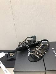 Chanel Black Sandal  - 5