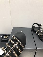 Chanel Black Sandal  - 4