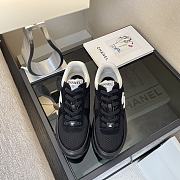 Chanel Black White Sneaker - 3