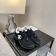 Chanel Black White Sneaker - 2