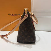 Louis Vuitton LV Monogram V tote MM Red 36x27x16cm - 5