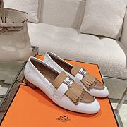 Hermes Royal Moccasins Multicolor White Putty - 1