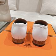 Hermes Royal Moccasins Multicolor White Putty - 5