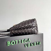 Bottega Veneta Small Andiamo Tote Bag Dark Brown 25x20x10cm - 5