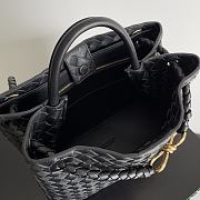 Bottega Veneta Medium Andiamo Black 32.5x24x12cm - 5