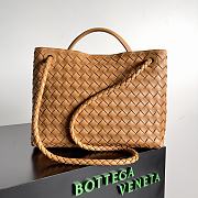 Bottega Veneta Medium Andiamo Brown 32.5x24x12cm - 3