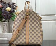 Louis Vuitton LV Keepall 55 Damier White 55x34x21cm - 4