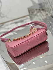 Prada Re-Edition 1995 Chaîne Re-Nylon Mini-bag Pink 22x18x6cm - 5