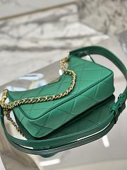 Prada Re-Edition 1995 Chaîne Re-Nylon Mini-bag Green 22x18x6cm - 5