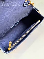 Louis Vuitton LV Steamer Bag Blue 18x11x6.5cm - 6