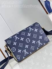 Louis Vuitton LV Steamer Bag Blue 18x11x6.5cm - 5