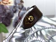 Louis Vuitton LV Silver Quilted Monogram Puffer Onthego Pillow 41x34x19cm - 5