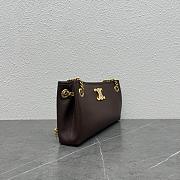 Celine Medium Newspaper Bag Chestnut 31 x 16 x 6 cm - 5