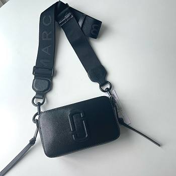 Marc Jacobs The Snapshot Black Bag 18x6x11cm