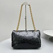 Balenciaga Monaco Small Chain Bag Black Gold Hardware 27.9x18x9.9cm - 5