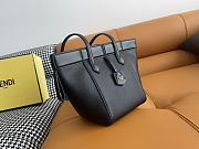 Fendi Origami Mini Black FF Bag 15x15x18.5cm - 5