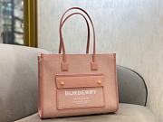 Burberry Small Freya Tote Dusky Pink 33x12.5x26cm - 5