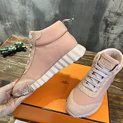 Hermes Hip-Hop Sneaker Rose Pink  - 3