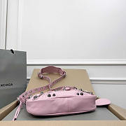 Balenciaga Neo Cagole XS Handbag in Light Pink 26x18x13cm - 6