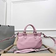 Balenciaga Neo Cagole XS Handbag in Light Pink 26x18x13cm - 5