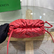 Bottega Veneta Pouch Clutch Mini Red 22x12x7cm - 3