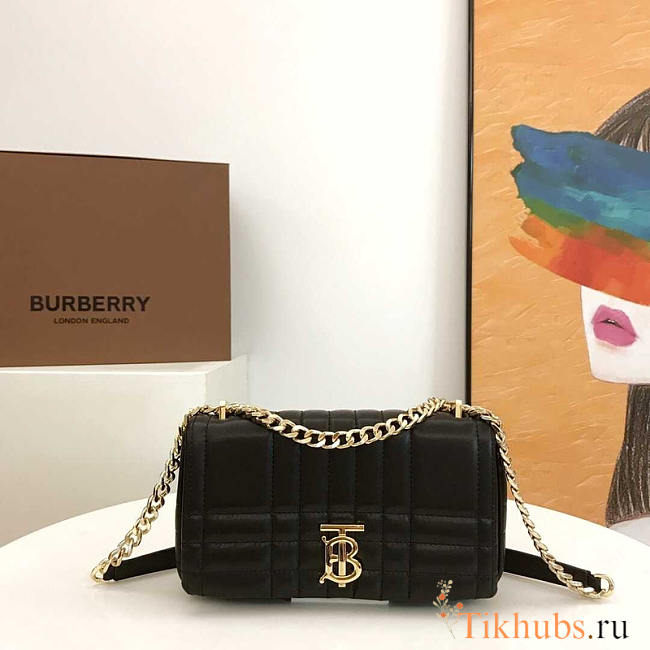 Burberry Lola Small Shoulder Bag Black 23x13x6cm - 1