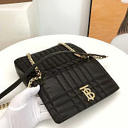 Burberry Lola Small Shoulder Bag Black 23x13x6cm - 4