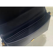 Dior CD Signature Mini Chain Bag Cow Leather Black 21 x 11 x 5 cm - 6