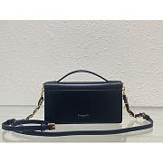 Dior CD Signature Mini Chain Bag Cow Leather Black 21 x 11 x 5 cm - 3