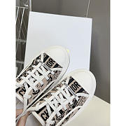 Dior Walk'N'Dior Platform Sneaker Beige and Black - 3