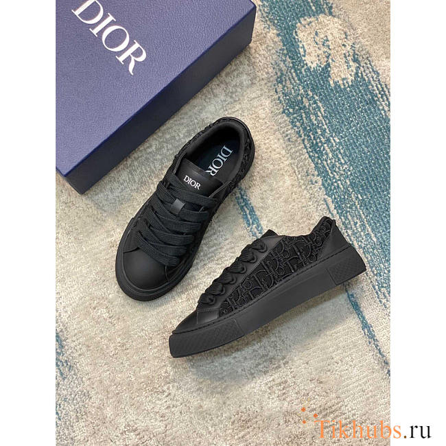 Dior B33 Sneakers Black Oblique  - 1