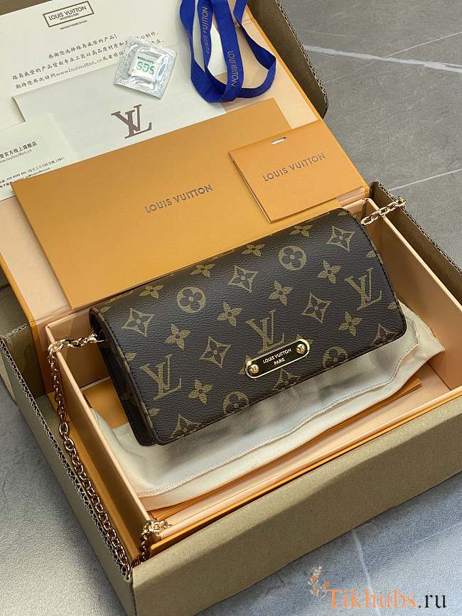 Louis Vuitton LV Wallet On Chain Lily 20.5x10x3.5cm - 1