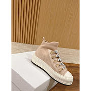 Dior Walk'N'Dior Platform Sneaker Nude Macrocannage - 1