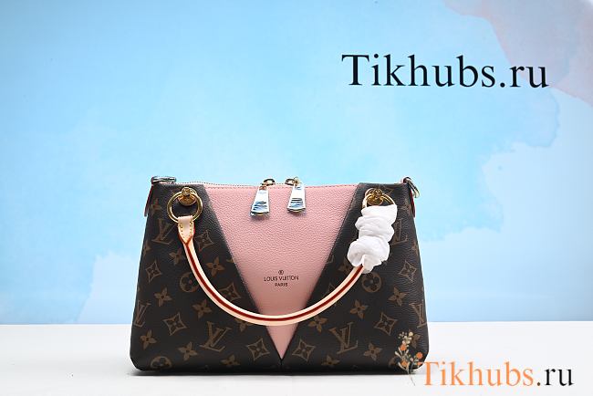 LV M43967 V TOTE BB PINK - 1