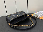 Louis Vuitton LV Wallet On Chain Ivy Black 23.5 x 12 x 4.3 cm - 6