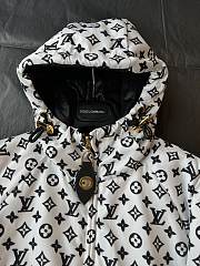 Louis Vuitton LV Reversible Pinstripe Nylon Hooded Jacket - 5